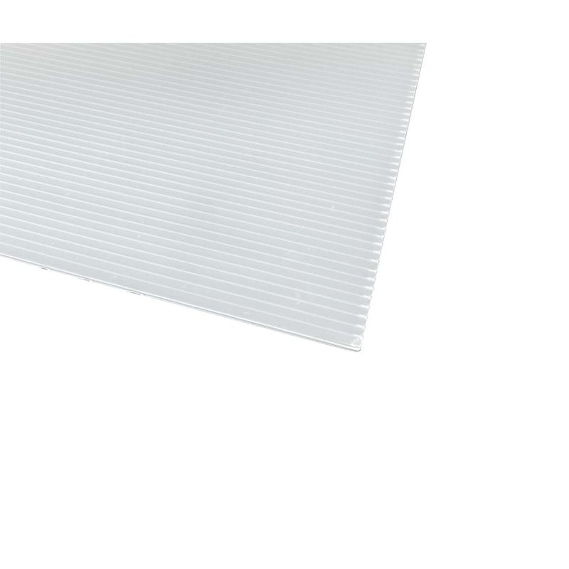 Plaque polystyrène 5 mm transparente lisse L.100 x 100 cm