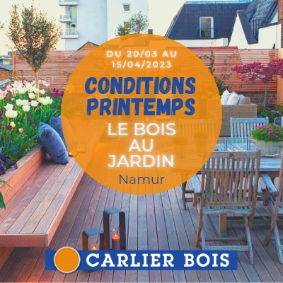Bois au jardin au Libre Service de NAMUR