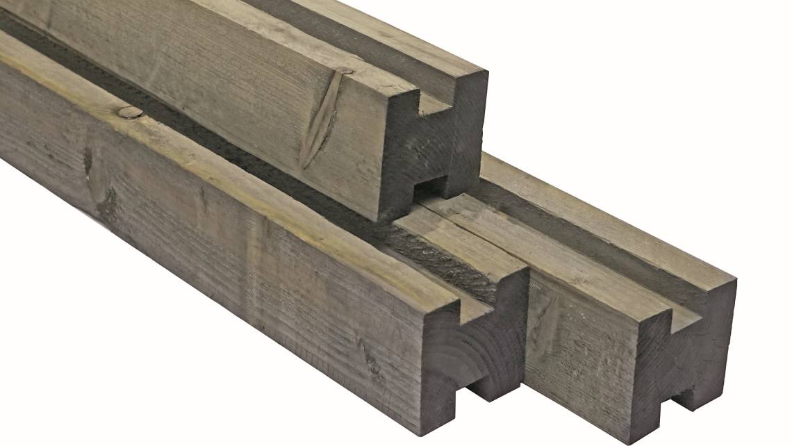 Tuile De Bois Autoclavé Papillon 50 X 50 Cm – Revêtement Extérieur Durable Et Naturel